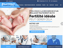 Tablet Screenshot of fr.idealfertility.org